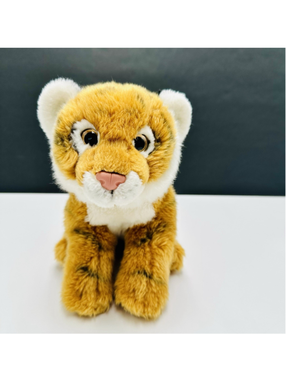 Toys R Us Tiger Cub Cat Plush 10” Stuffed Animal Toy 2012 Realistic